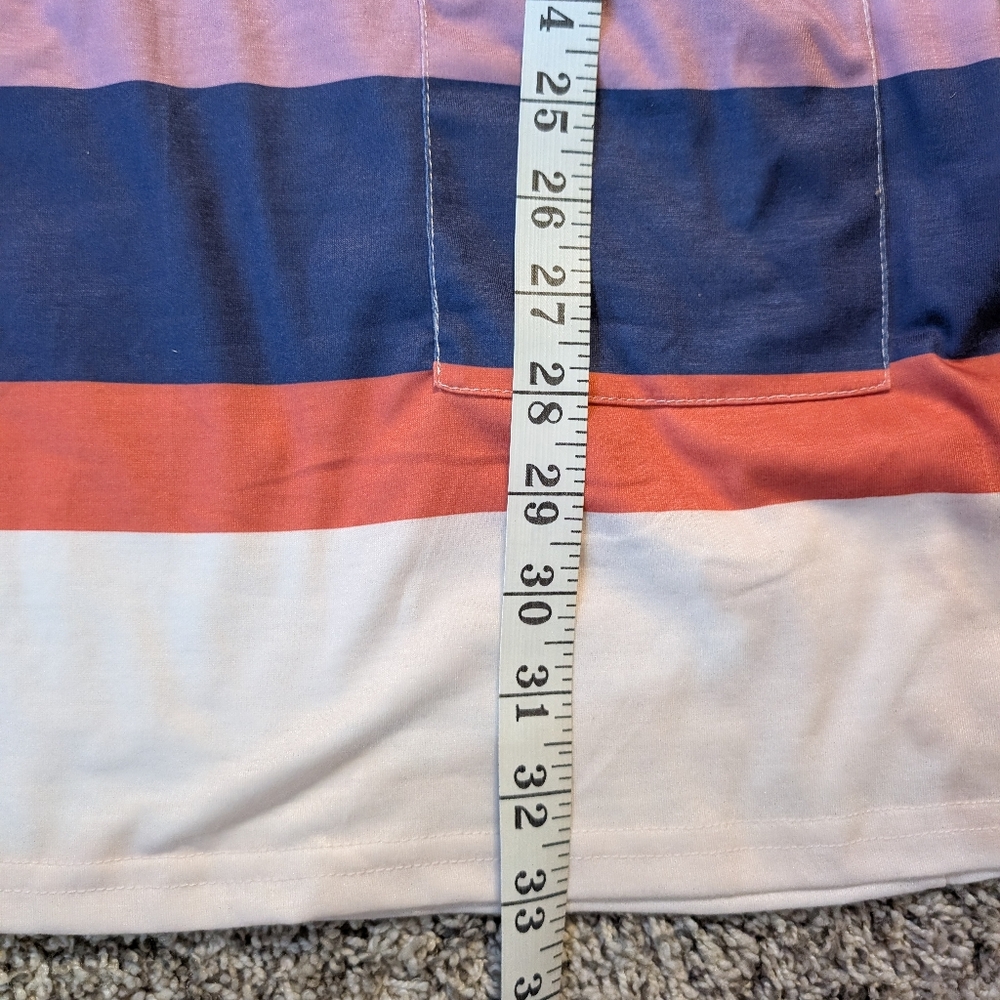 Striped Romper Nwt - Picture 4 of 7
